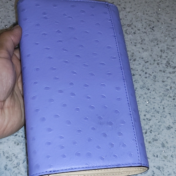Kate Spade Periwinkle Embossed Wallet - Picture 4 of 11